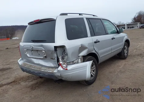 2003 Honda Pilot Ex from USA, damaged, VIN 2HKYF18403H583885